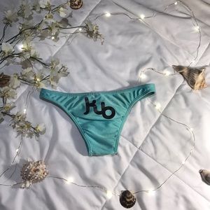 Light Blue Ship Wreck Kauai Bikini Bottoms